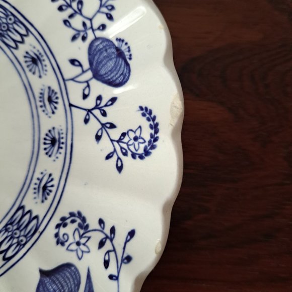 JG Meakin England 4 saucers - Classic White Nordic Blue Onion - Picture 6 of 8